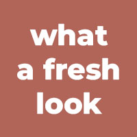 What a fresh look mask icon